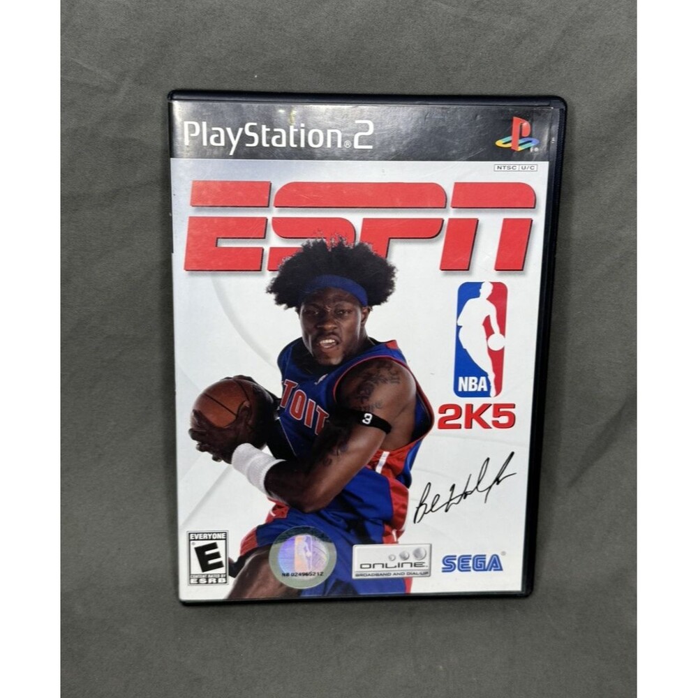 ESPN NBA 2K5 Playstation 2 Game PS2 Complete CIB w/ Manual